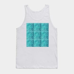 Turquoise Teal Mermaid Tank Top